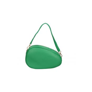 Geanta crossbody de piele cu maner detasabil