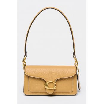 Geanta crossbody din piele Tabby - Galben mustar