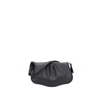 Geanta de piele cu bareta ajustabila de umar