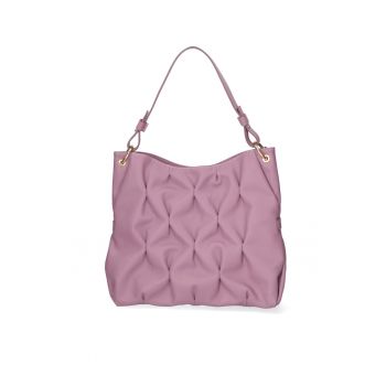 Geanta de piele cu bareta de umar