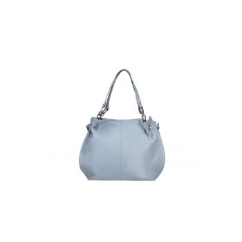 Geanta de piele cu bareta detasabila