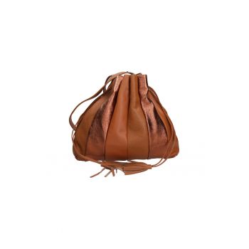 Geanta de piele texturata 25689