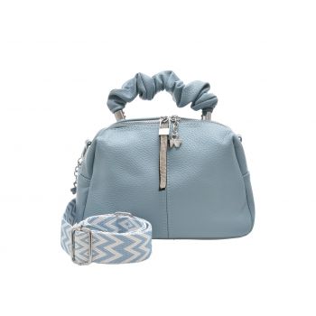 Geanta FLAVIA PASSINI albastra, 6625, din piele ecologica