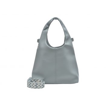 Geanta FLAVIA PASSINI albastra, 8454, din piele ecologica