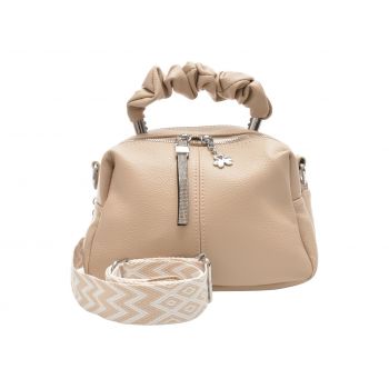 Geanta FLAVIA PASSINI bej, 6625, din piele ecologica