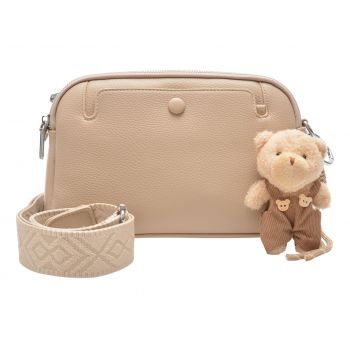 Geanta FLAVIA PASSINI bej, 718, din piele ecologica