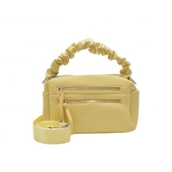 Geanta FLAVIA PASSINI galbena, 195, din piele ecologica