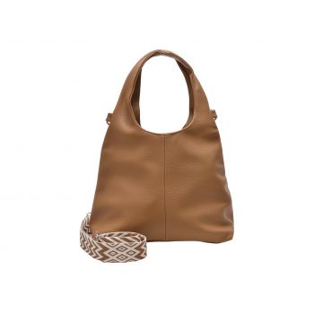 Geanta FLAVIA PASSINI maro, 8454, din piele ecologica