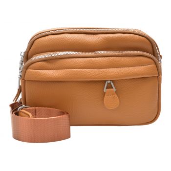 Geanta FLAVIA PASSINI maro, 9468, din piele ecologica