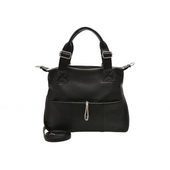 Geanta FLAVIA PASSINI neagra, 426, din piele ecologica