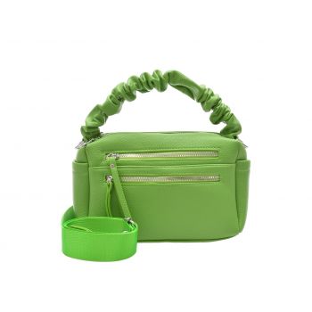 Geanta FLAVIA PASSINI verde, 195, din piele ecologica