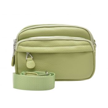 Geanta FLAVIA PASSINI verde, 9468, din piele ecologica