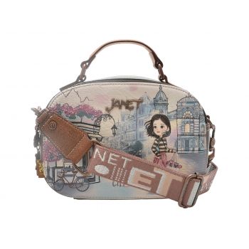 Geanta JANET DENESE multicolor, 85, din piele ecologica