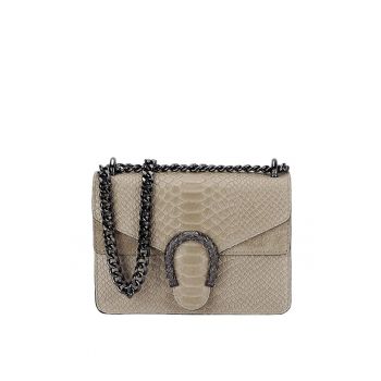 Geanta mica bej din piele naturala 8936 120 19937 - Bej