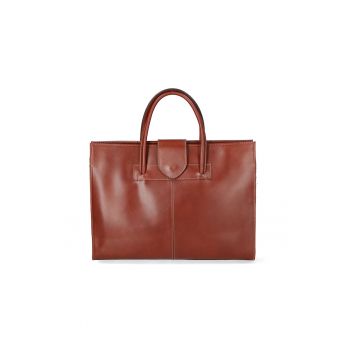 Geanta tote de piele