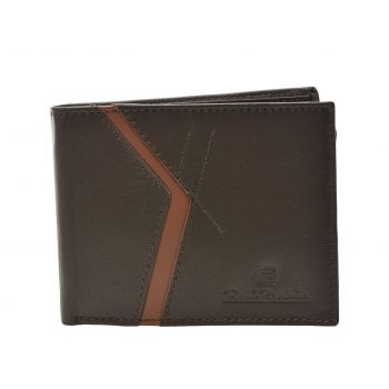 Portofel RENATO BALESTRA maro, 1916, din piele naturala