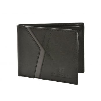 Portofel RENATO BALESTRA negru, 1916, din piele naturala