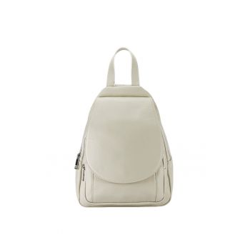 Rucsac crem din piele naturala 8906 122 19972 - Bej