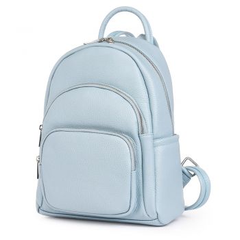 Rucsac din piele naturala Alghero bleu