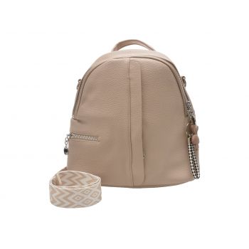 Rucsac FLAVIA PASSINI bej, 3992, din piele ecologica