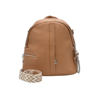 Rucsac FLAVIA PASSINI maro, 3992, din piele ecologica