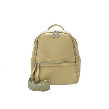 Rucsac FLAVIA PASSINI verde, 644, din piele ecologica