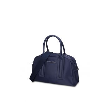 Geanta bowler cu bareta detasabila Celeste Nova - Albastru