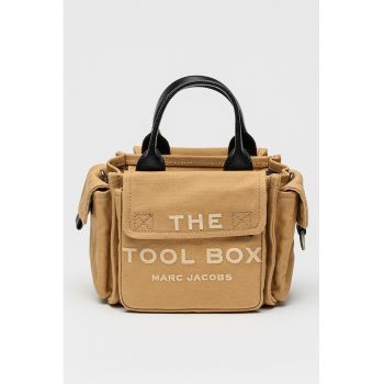 Geanta crossbody cu buzunare multiple - Maro camel