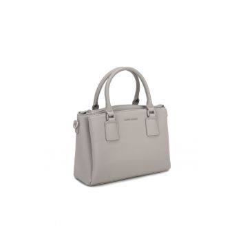 Geanta crossbody de piele ecologica Eridana - Maro taupe