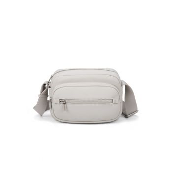 Geanta crossbody Elora Pro - Crem