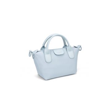 Geanta crossbodyde piele ecologica Eridan Elite - Albastru azur