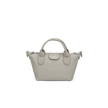 Geanta crossbodyde piele ecologica Eridan Elite - Maro taupe