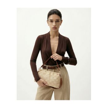 Geanta cu bareta de umar Lumena Nova - Bej