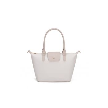 Geanta cu bareta detasabila de umar Evren - Bej