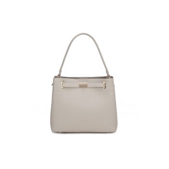 Geanta cu logo si bareta Solara - Bej