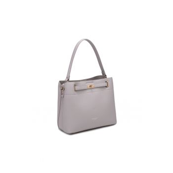 Geanta cu logo si bareta Solara - Lila