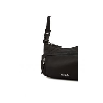 Geanta dama  Black 001 - material textil - model Bel Shoulder