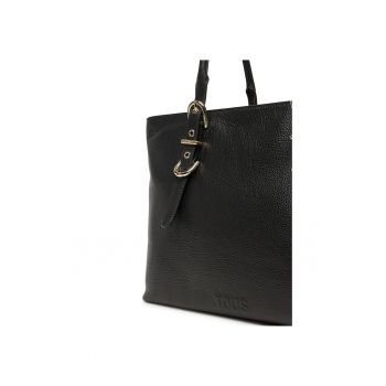 Geanta dama  Black Buckles - piele naturala - 2002189451