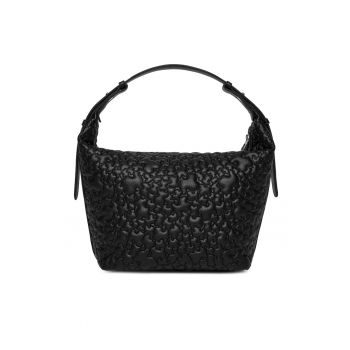 Geanta dama  Black Puffy Bear 200230495 - ecologica - 30x45cm