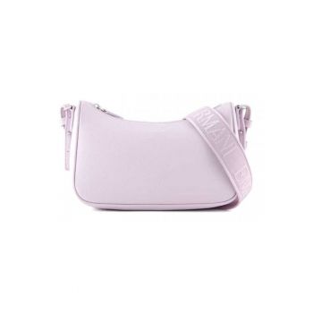 Geanta dama  cross body roz 22x13x6cm