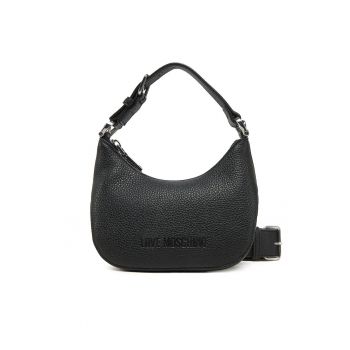 Geanta dama  ecologica - neagra/nichel - model JC4019PP1MLT000B