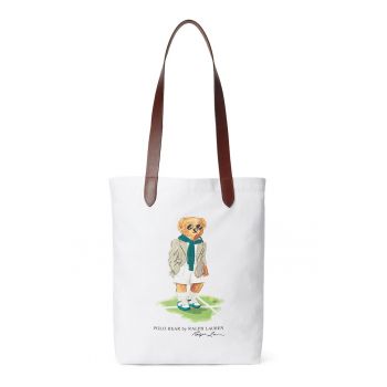 Geanta dama -  material textil - alb - One Size INTL