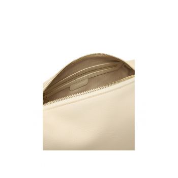 Geanta dama  model 2002306701 - bej - din piele naturala
