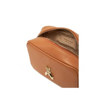 Geanta dama  model Summer Cuoio - din piele naturala - culoare cuoio.