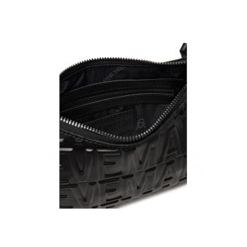 Geanta dama  neagra - din piele ecologica