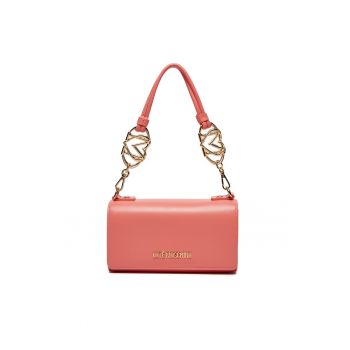 Geanta dama -  piele ecologica - Coral