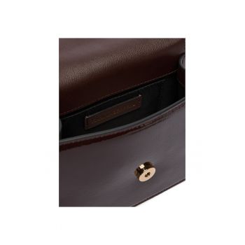 Geanta dama  Tobacco - piele naturala - dimensiune A4