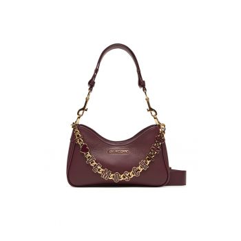 Geanta dama  Vino - piele naturala - rosie