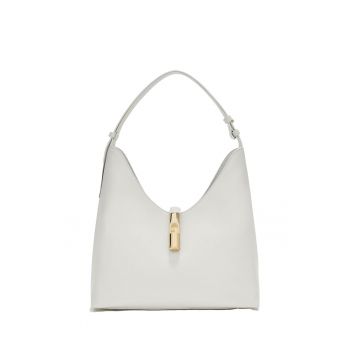 Geanta de piele - 345874 - Alb - 30.5x30x16