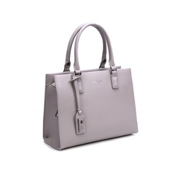 Geanta de piele ecologica cu bareta de umar Astraea Lux - Lila